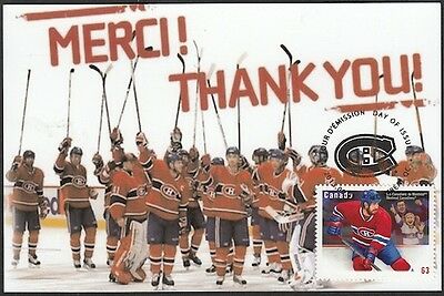 Canada  #2671.84 - Montreal Canadians Say Thank You On Maximum Card