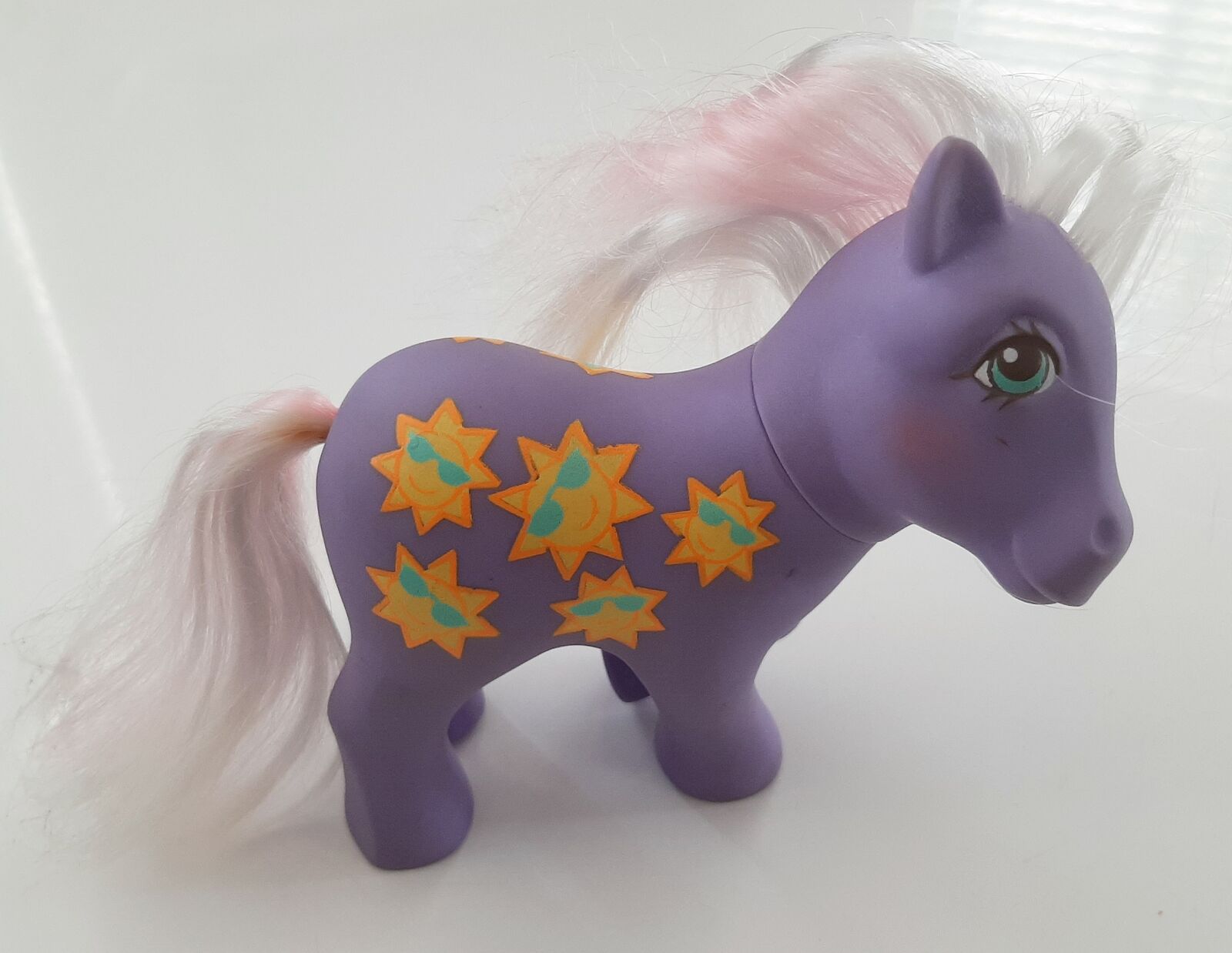 Vintage G1 Year 7 My Little Pony Sunshine Ponies Shoreline Purple