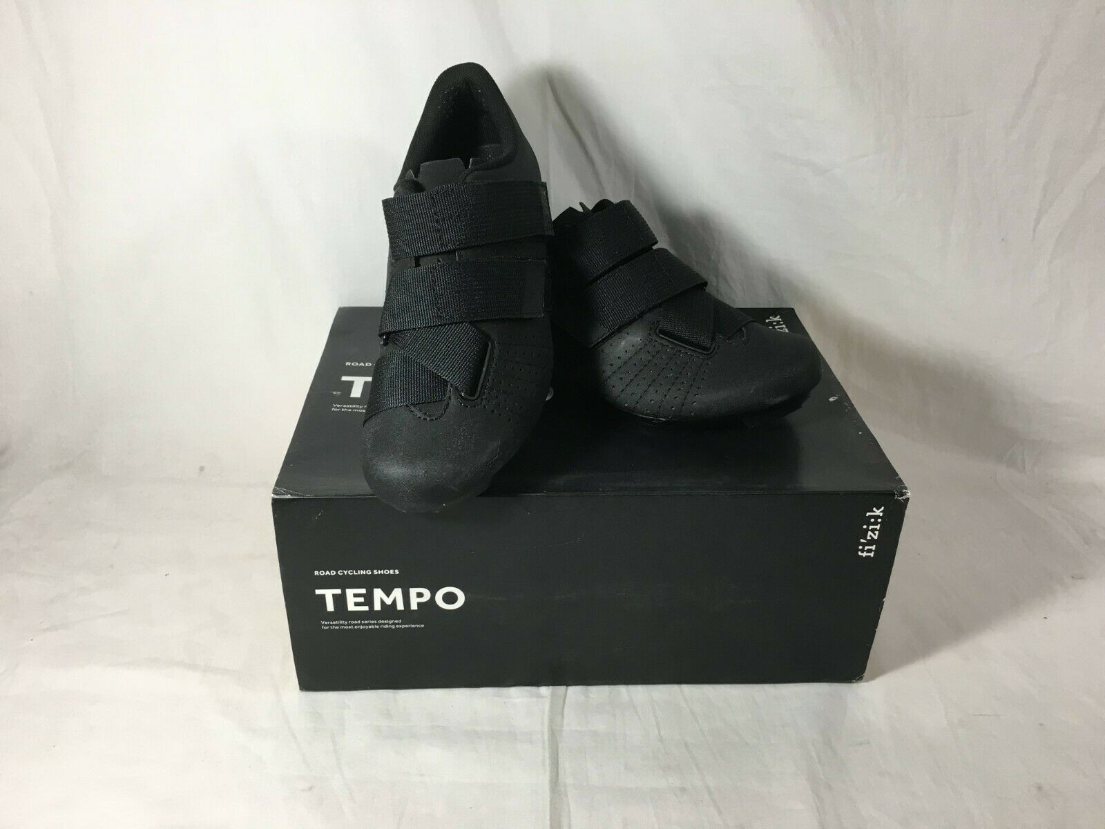Fizik Tempo R5 Powerstrap Road Shoe Black / Black, Eu 37