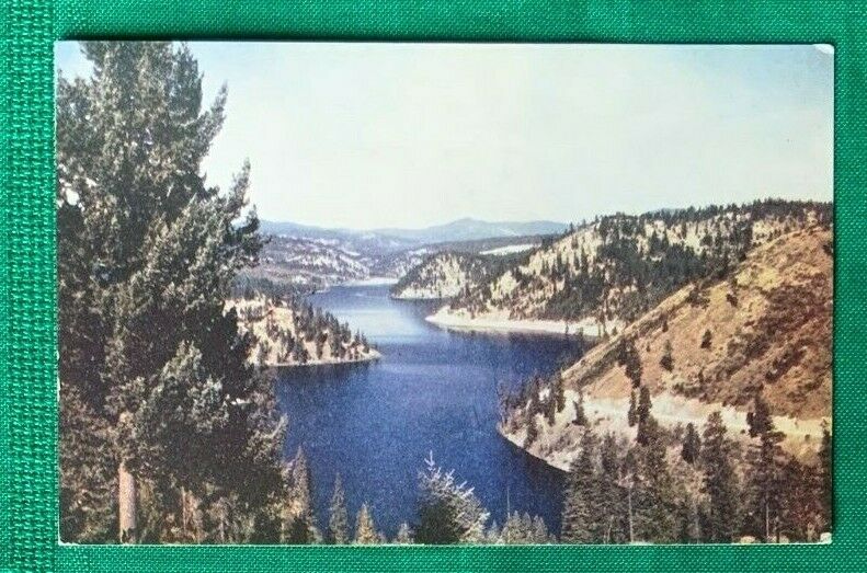 Vtg Lot Idaho Postcards ~ Coeur D' Alene Lake Tubbs Hill Trail ~ Chatcolet Lake