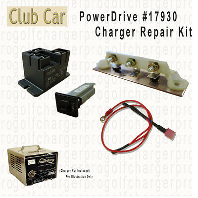 Club Car PowerDrive # 17930 Battery Charger Repair Kit - 48 volt Golf Cart