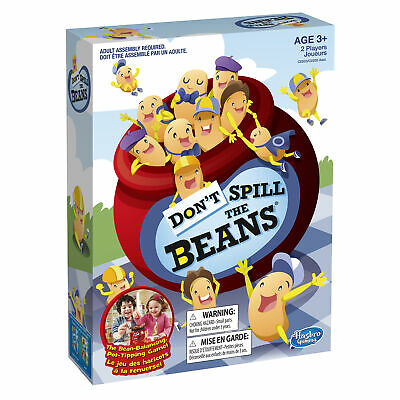 Hasbro Don't Spill The Beans Game, Ages 3 and Up