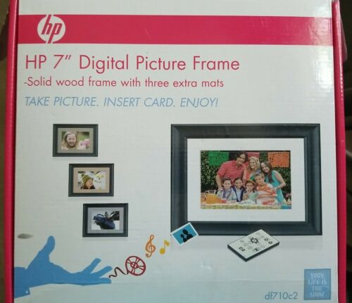 Hp Df710c2 7" Digital Picture Frame New In Box