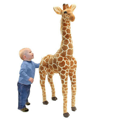100cm Giraffe Big Plush Toy Doll Giant Large Stuffed Animals Soft Doll Kids Gift