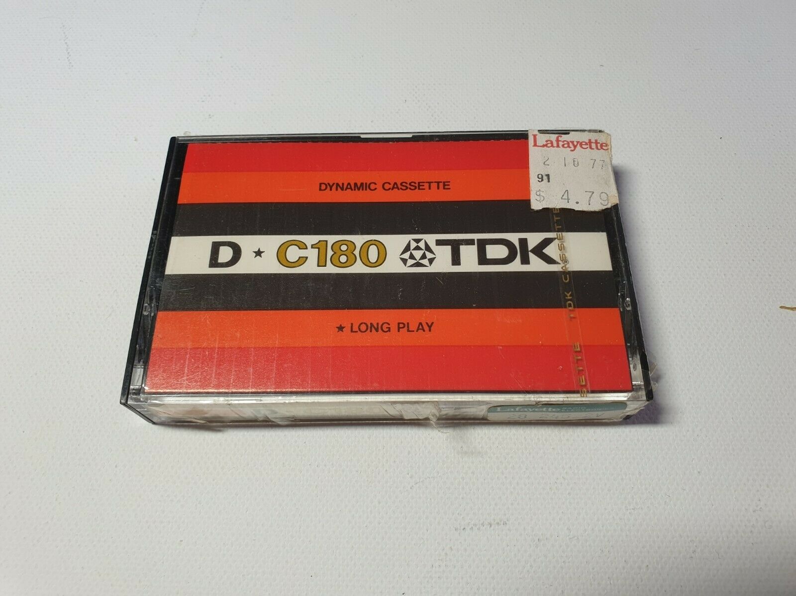 TDK D C180 Cassette Tape (Sealed)