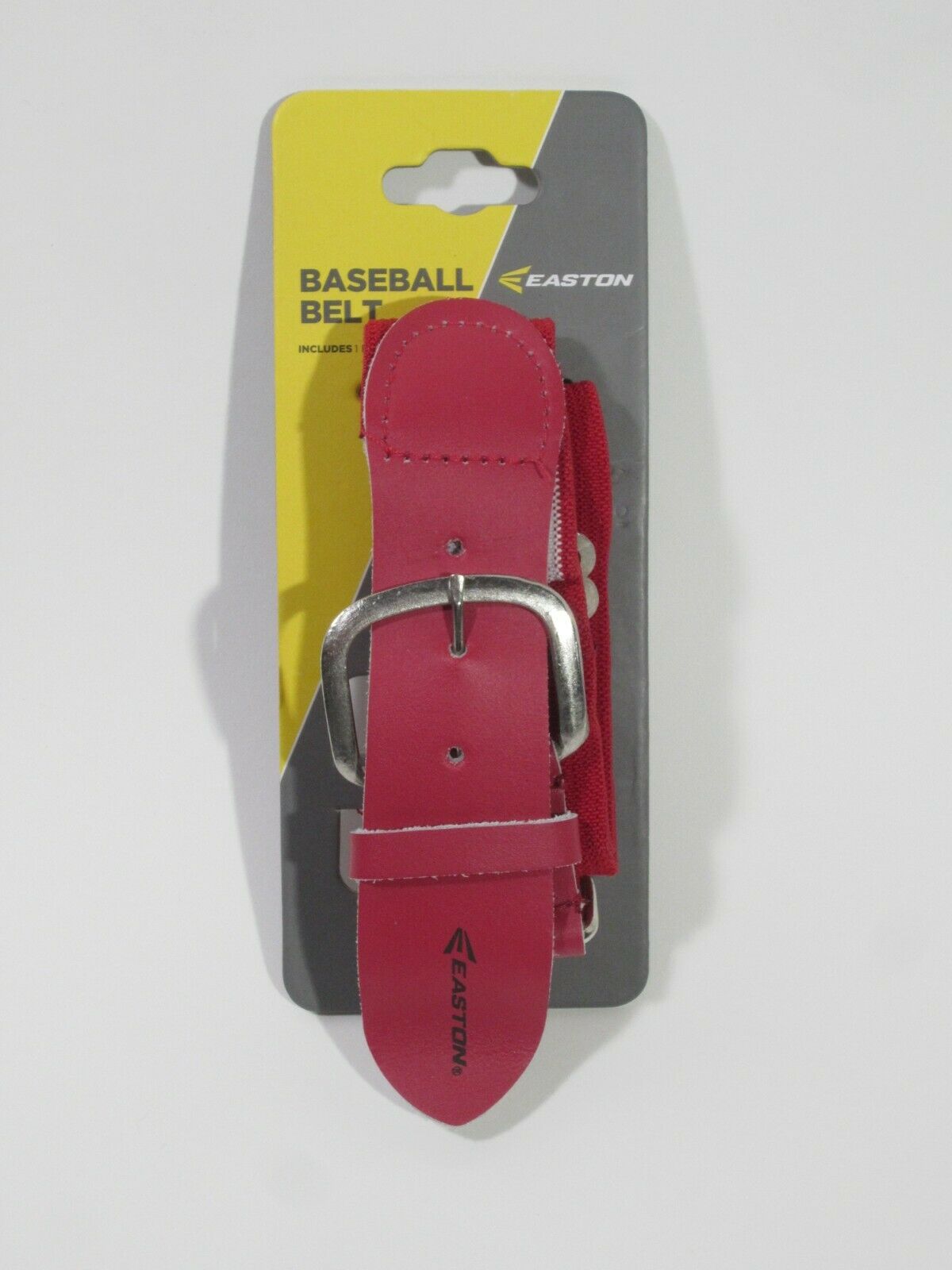 NEW Easton Baseball Belt - Adjustable Elastic - Youth Size - Little League - RED