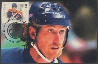 Canada # 3032.1 - Legends Of Hockey Wayne Gretzky On Superb Maximum Card