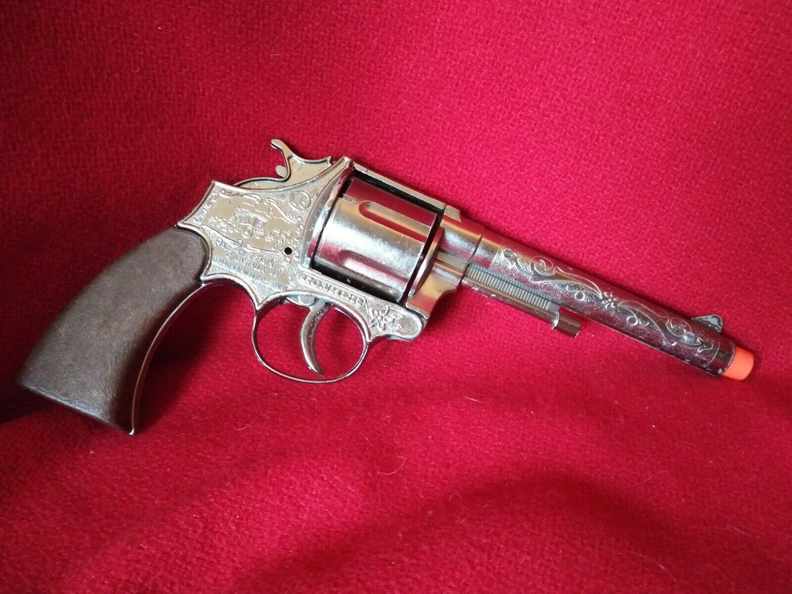 Margarita Gonher C/castalla 44 Diecast Toy Cap Pistol #76, Made In Spain