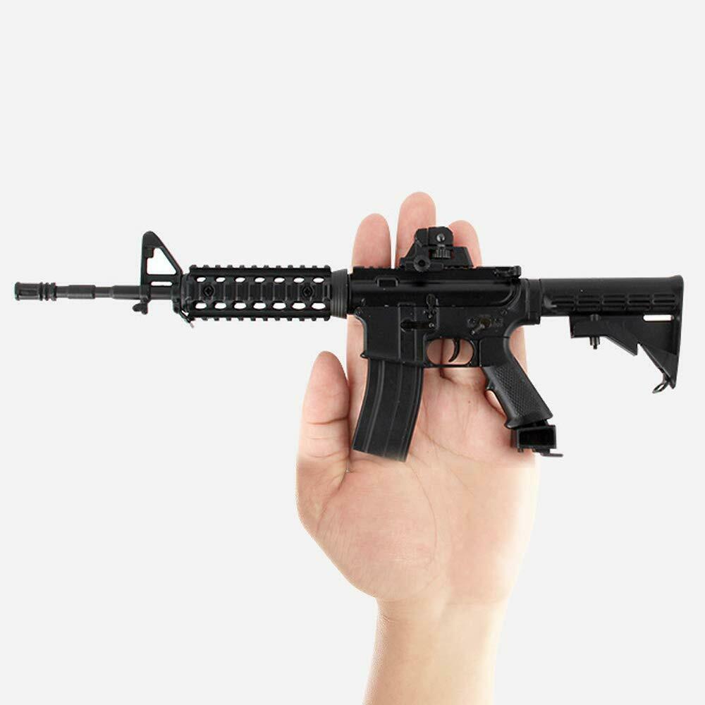 Goatguns Miniature Toy Ar M4 Model Black | 1:3 Scale Die Cast Metal