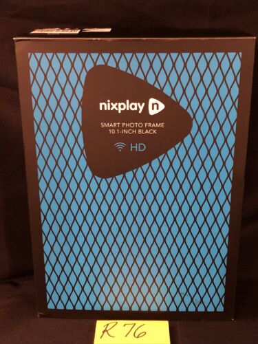 Nixplay N Smart W10f Wifi Hd 10.1 Inch Digital Photo Frame - Black! New! R76