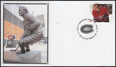 Canada # 2944.07 Guy Lafleur Hockey Stamp On First Day Cover