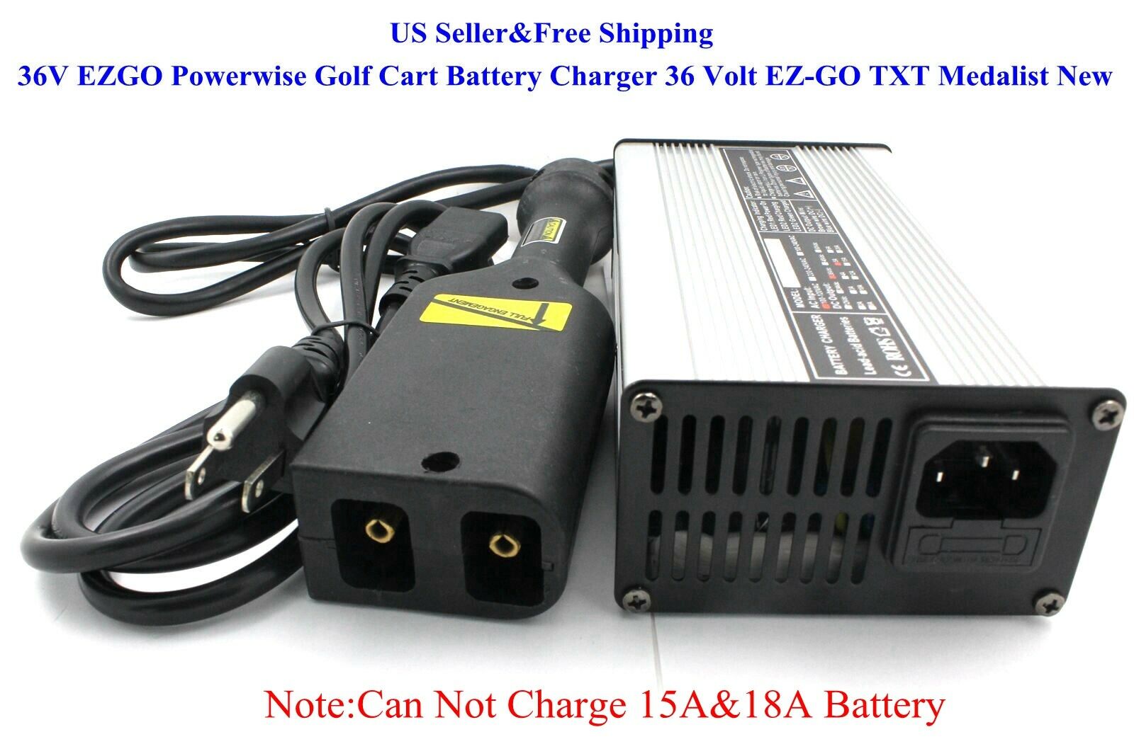 Us 36v 5a Ezgo Powerwise Golf Cart Battery Charger 36 Volt "d" Style Ez-go Txt