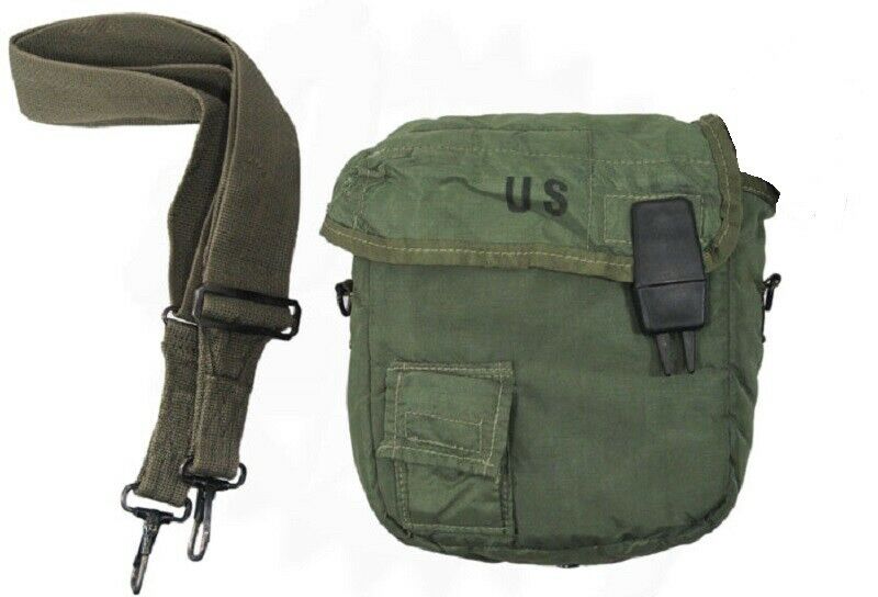 Us Military 2 Quart Canteen Cover  - Od Green 2 Qt  - With Strap