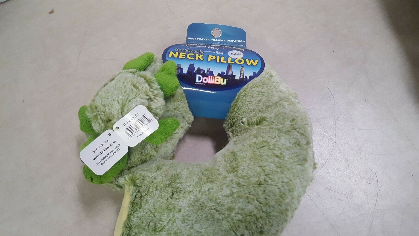 Puzzled Super Soft Plush Sea Turtle Neck Pillow